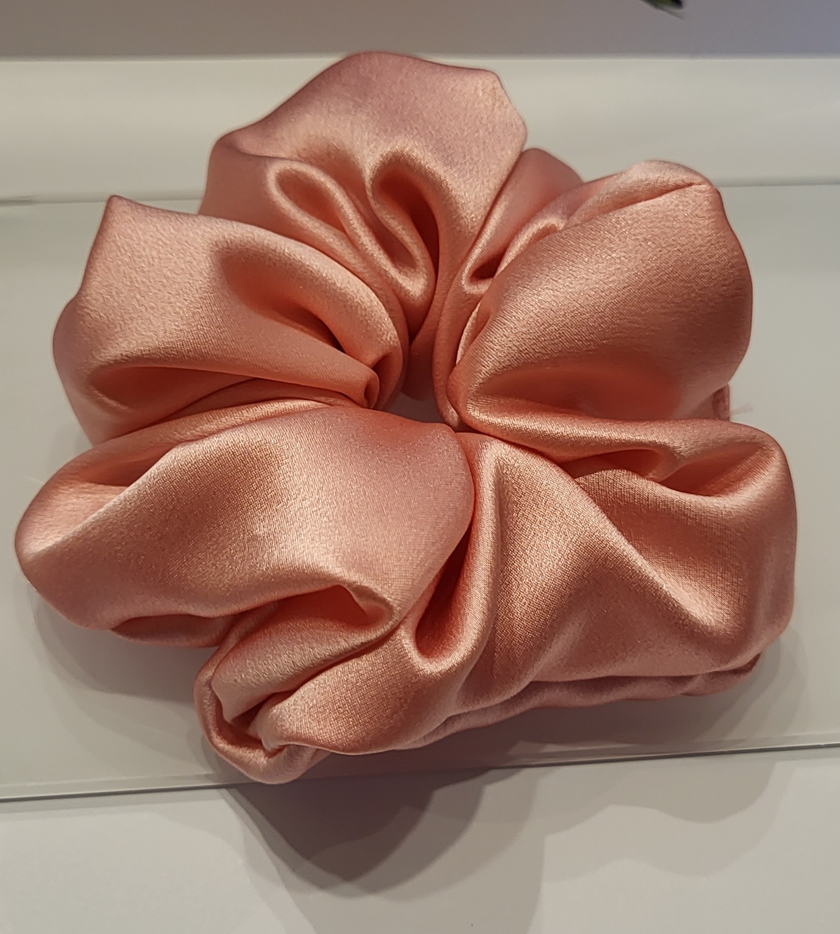 Gumka Scrunchie Duża Jedwab100% MORELA - obrazek 4